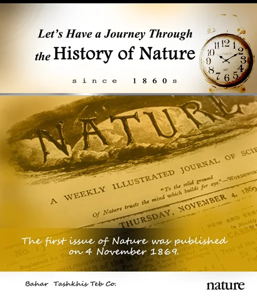 تاریخچه ژورنال علمی nature از سال 1860