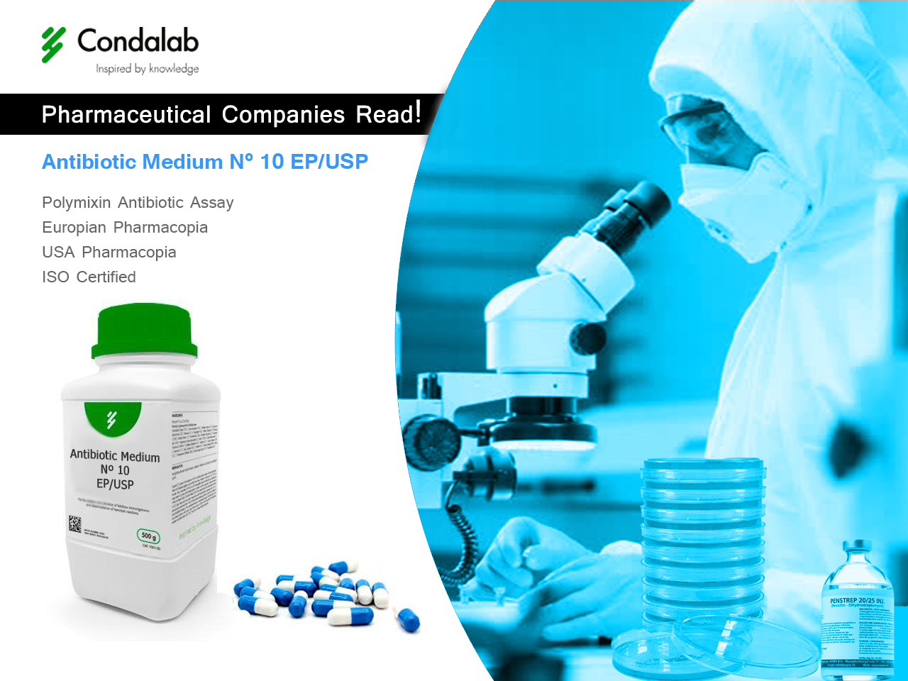 محیط کشت پایه آگار، در سنجش های آنتی بیوتیک های خانواده پلی میکسین